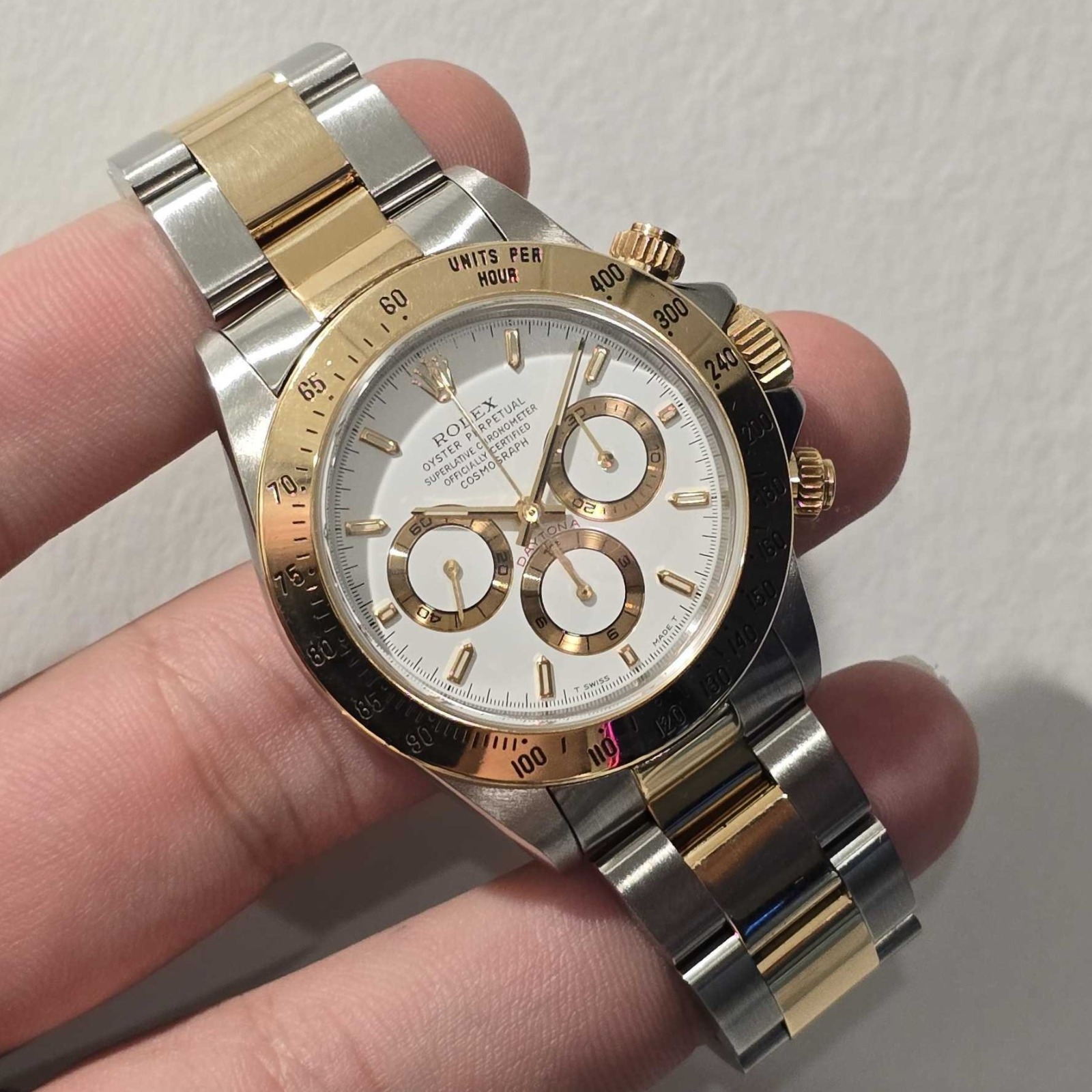 Watch front view example